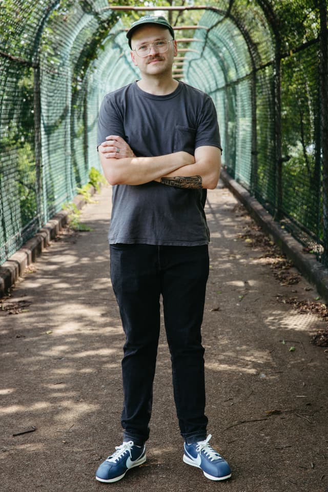 Spencer Sharpe on McFerrin Park Pedestrian Bridge